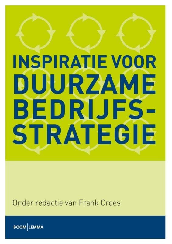 Inspiratie voor duurzame bedrijfsstrategie book