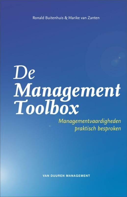De Management Toolbox: Managementvaardigheden praktisch besproken book