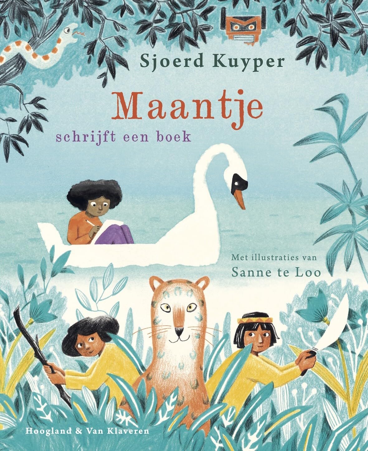 Maantje schrijft een boek book