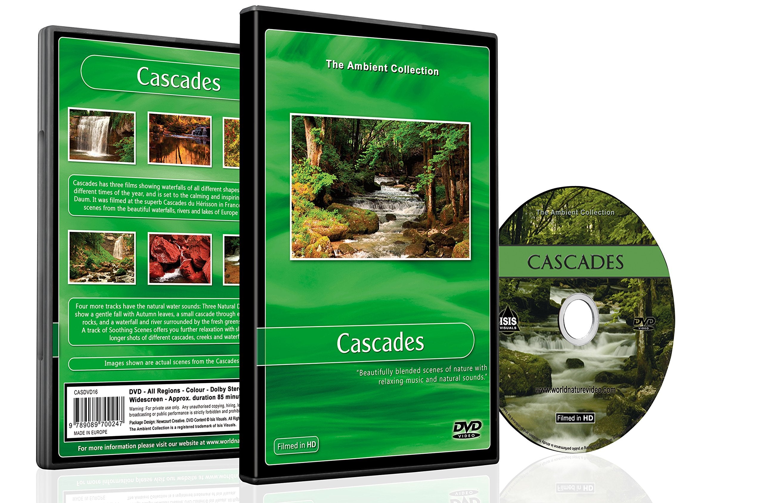 Waterfalls DVD-Cascades with Music And Relaxing Nature Sounds Movies