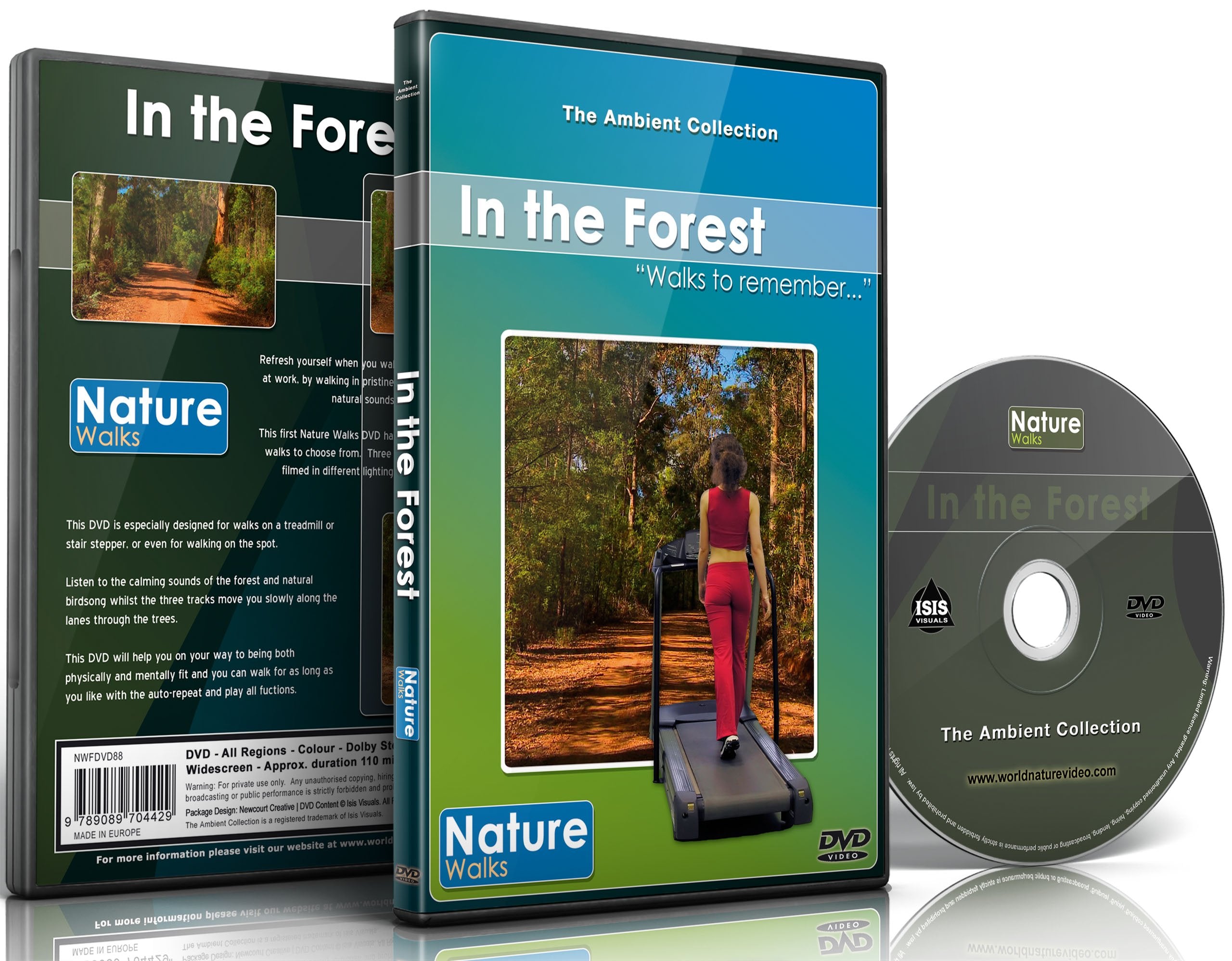 Nature Walks - In the Forest - For Indoor Walking, Treadmill and Cycling Workouts Films