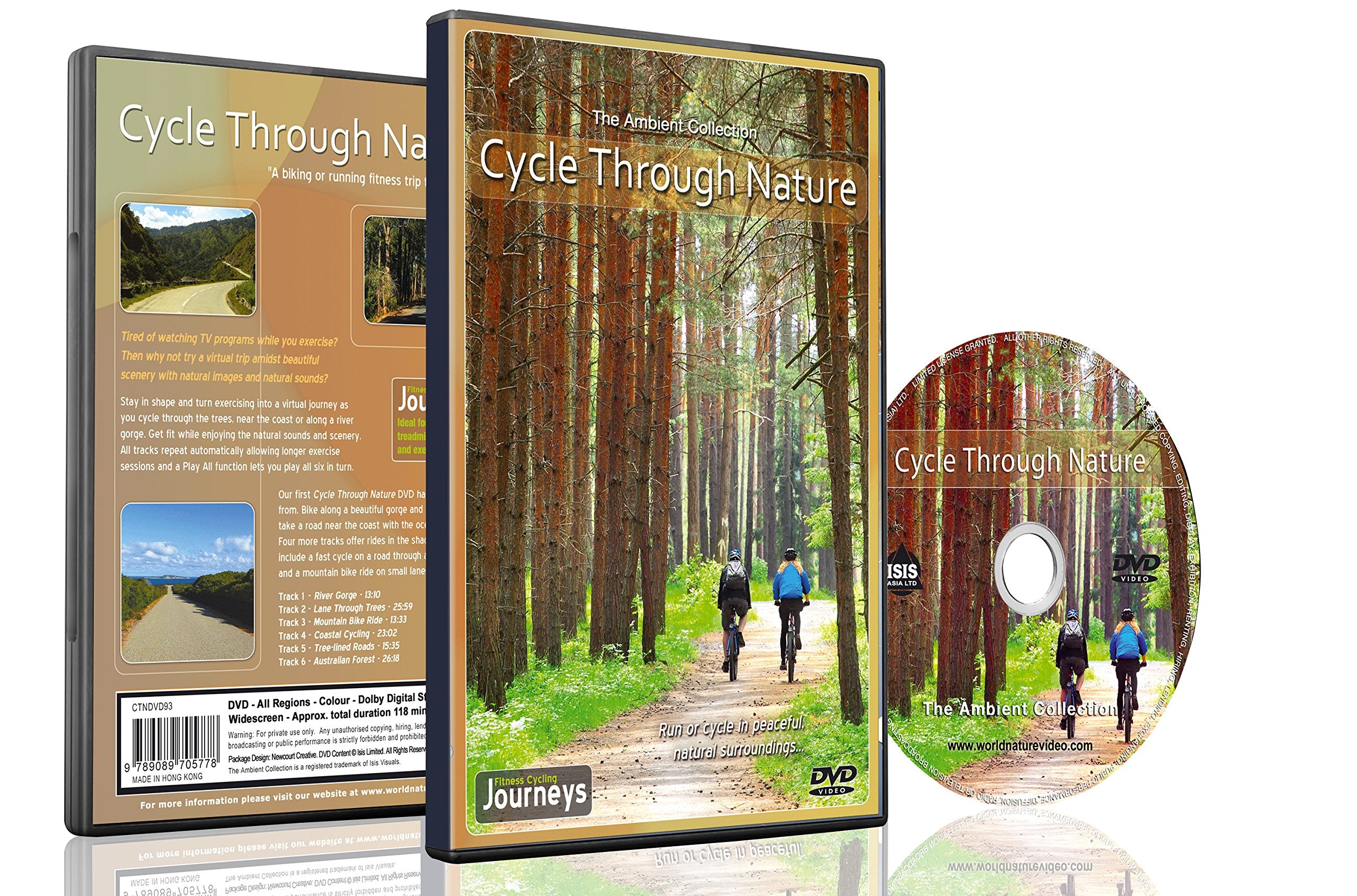 Cycle Through Nature-Virtual Cycle Experience - for indoor walking, treadmill and running workouts Films