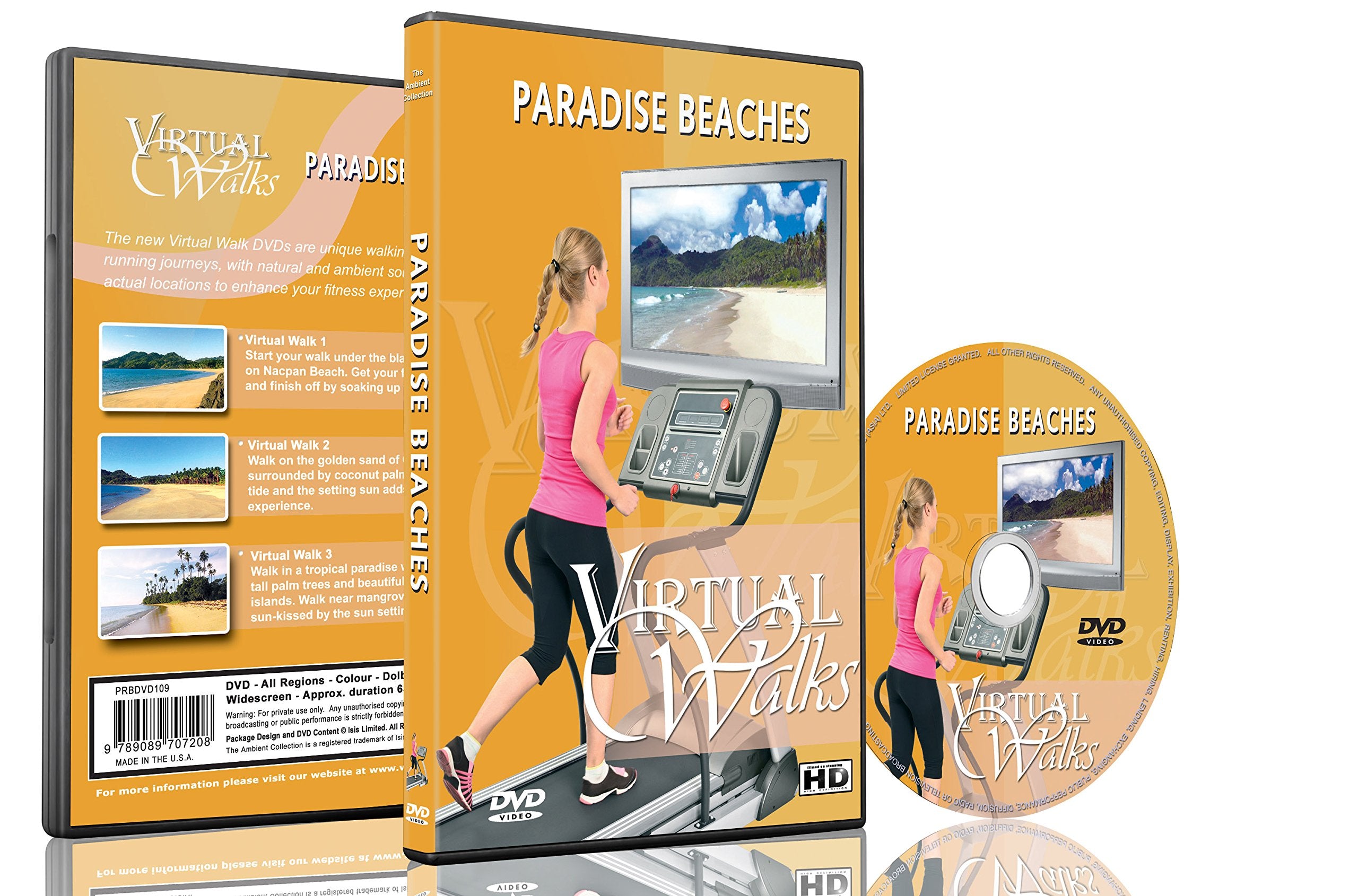 Virtual Walks - Paradise Beaches for indoor walking, treadmill and cycling workouts Films