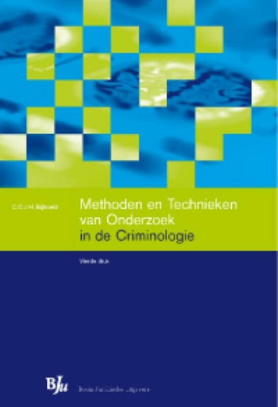 Methoden enTtechnieken van Onderzoek in de Criminologie book