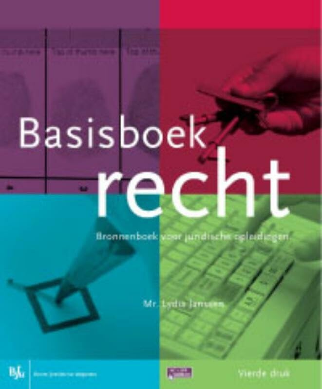 Basisboek recht: bronnenboek voor juridische opleidingen book