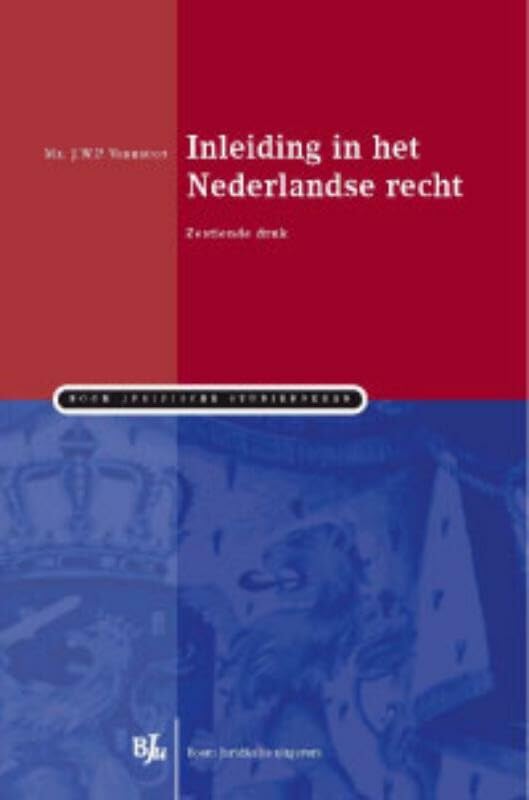 Inleiding in het Nederlandse recht book