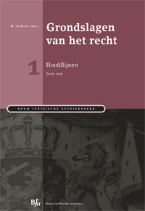 Grondslagen van het recht 1 Hoofdlijnen book