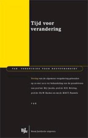 Tijd voor verandering: over overgangsrecht (VAR-reeks, 149) book