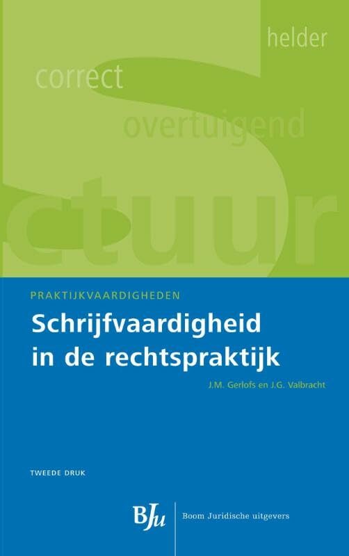 Schrijfvaardigheid in de rechtspraktijk book