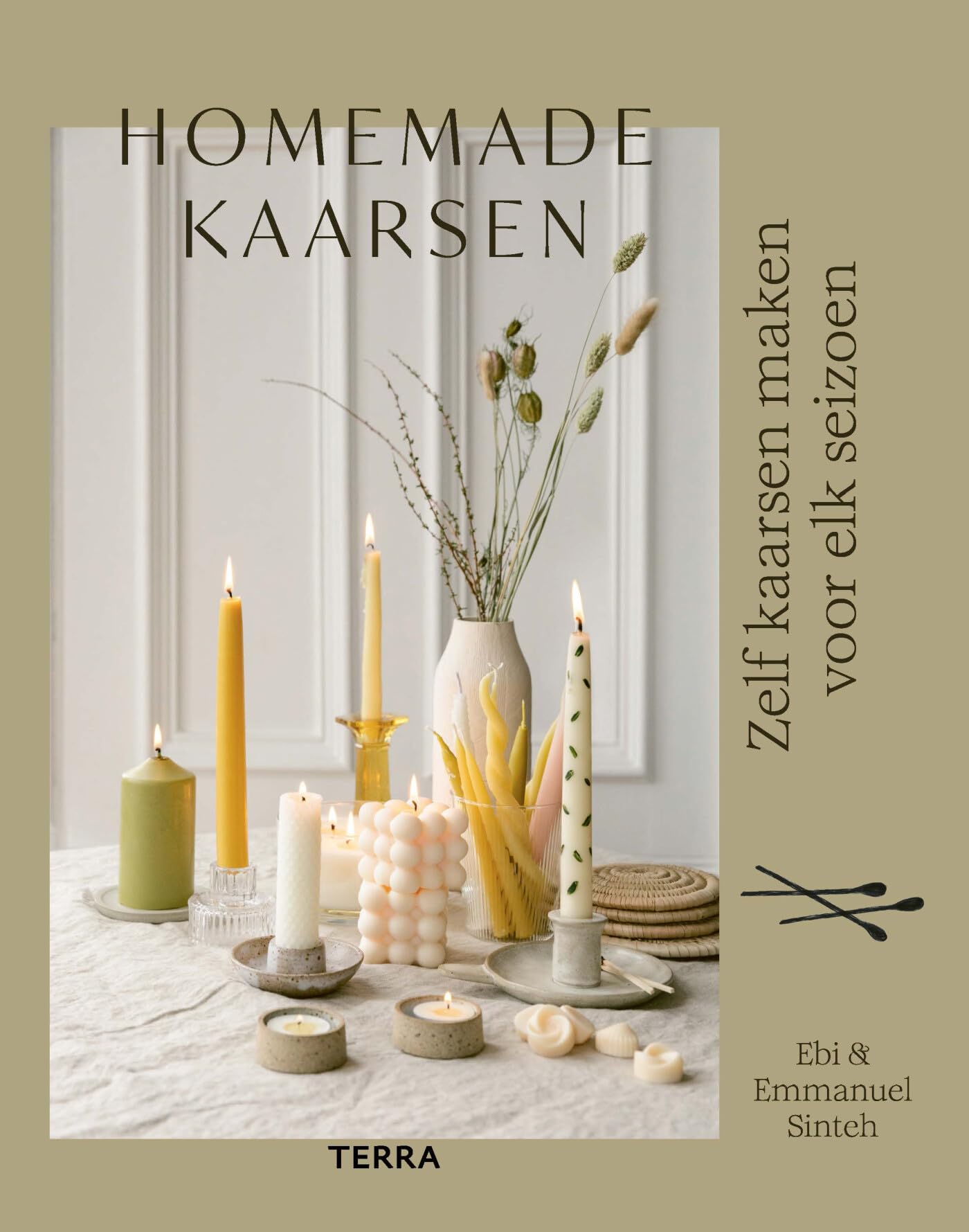Homemade kaarsen: zelf kaarsen maken voor elk seizoen book