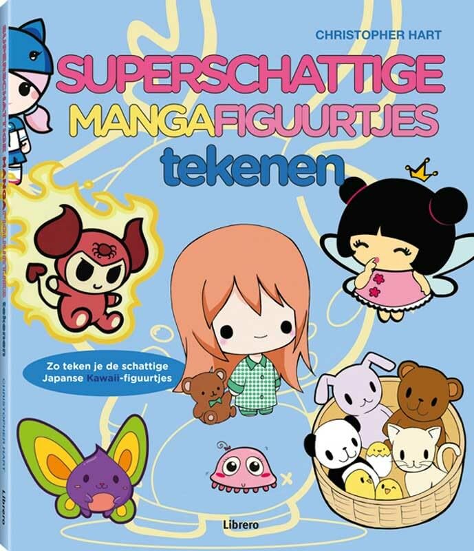 Superschattige mangafiguurtjes tekenen: zo teken je de schattige Japanse Kawaii-figuurtjes book