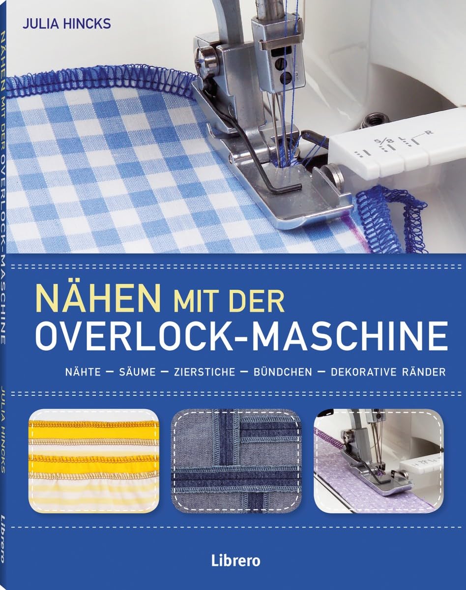 Nähen mit der Overlockmaschine book