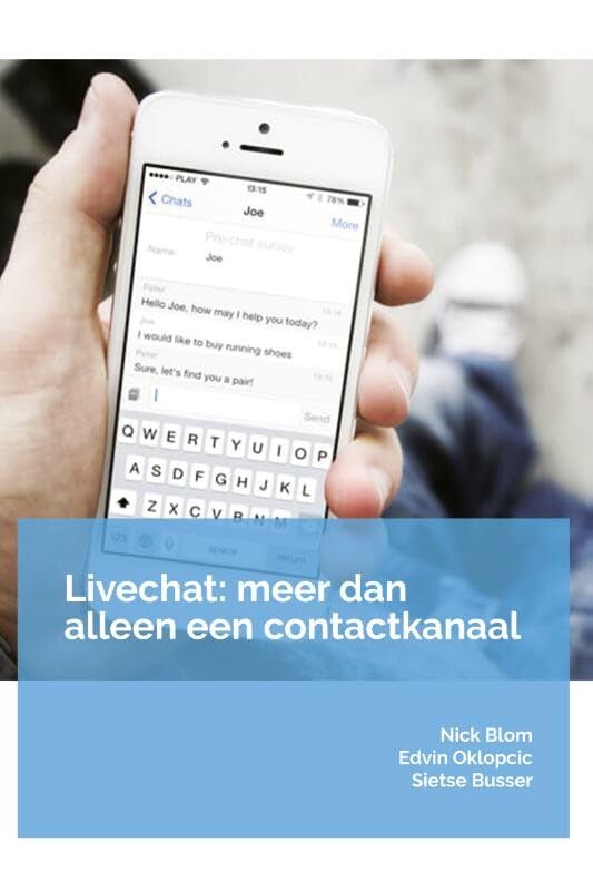 Livechat: meer dan alleen een contactkanaal Reference Books
