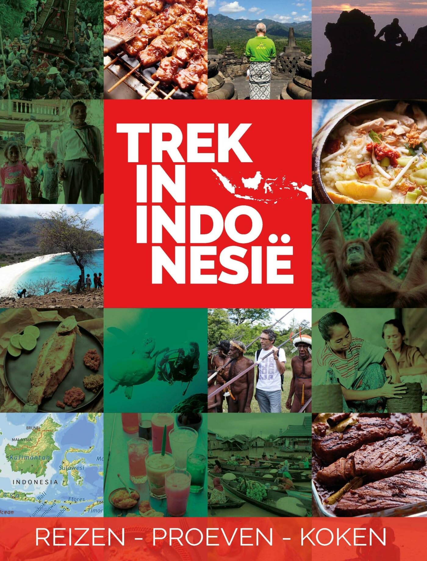 Trek in Indonesië: reizen, proeven, koken book