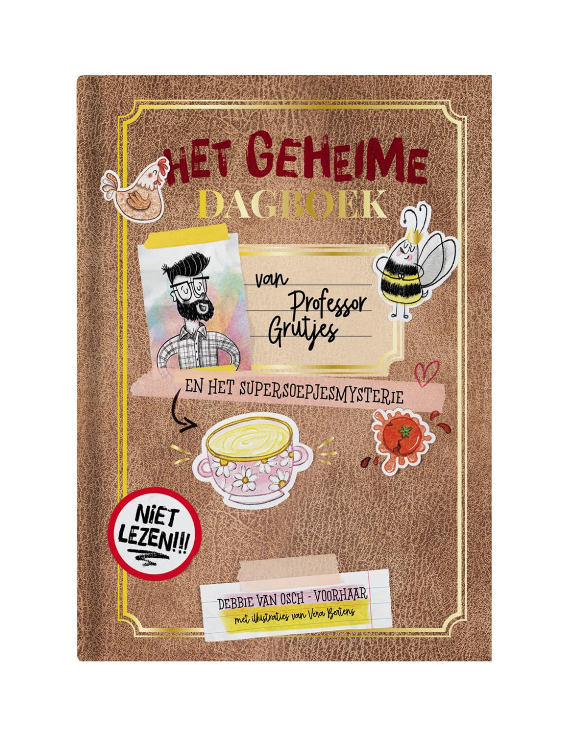 Het geheime dagboek van professor Grutjes en het supersoepjesmysterie book