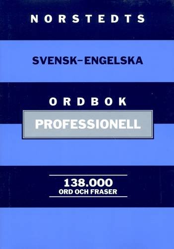 Norstedt's Professional Swedish dictionary: Swedish-English Foreign Languages ​​& Dictionaries
