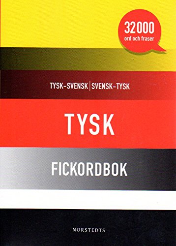 Tysk fickordbok : Tysk-svensk/Svensk-tysk book