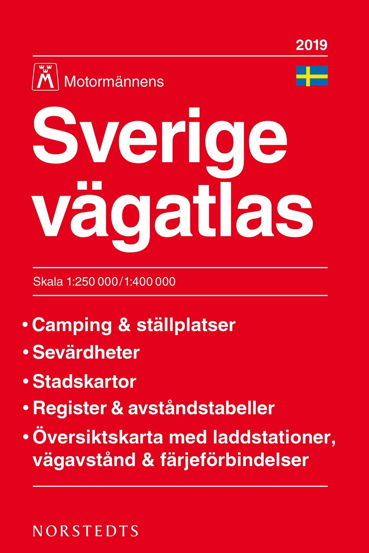 Sverige Vägatlas 2019 Leisure, Home & Garden Books