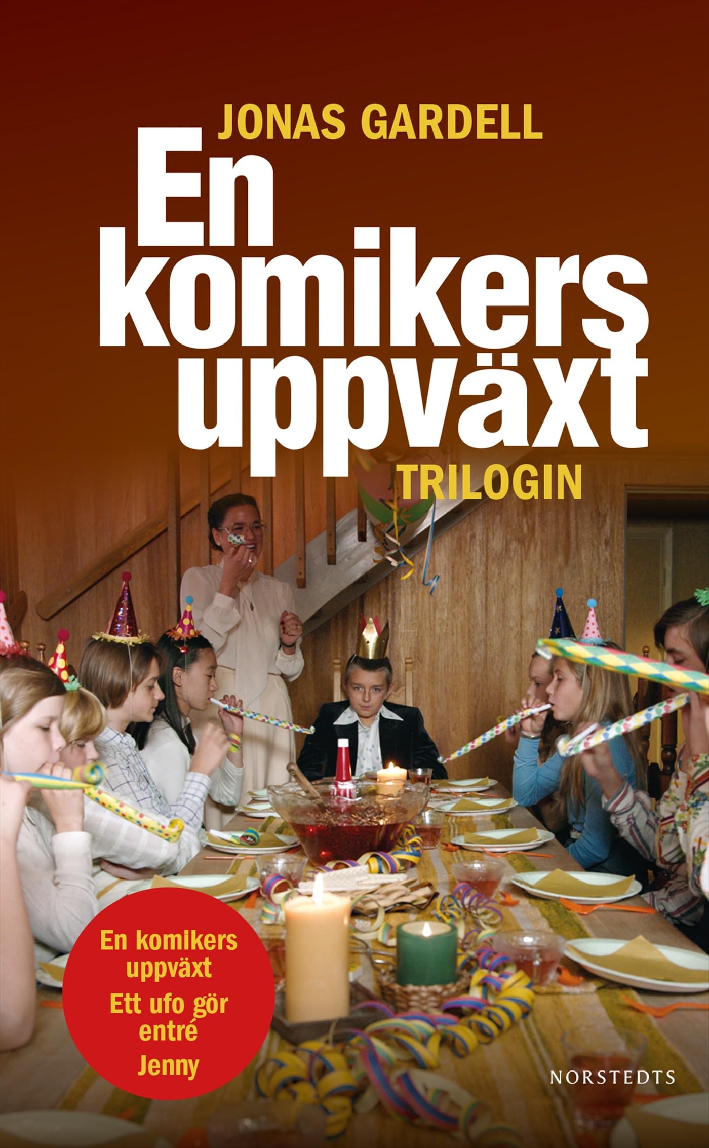 En komikers uppväxt ; Ett ufo gör entré ; Jenny Books