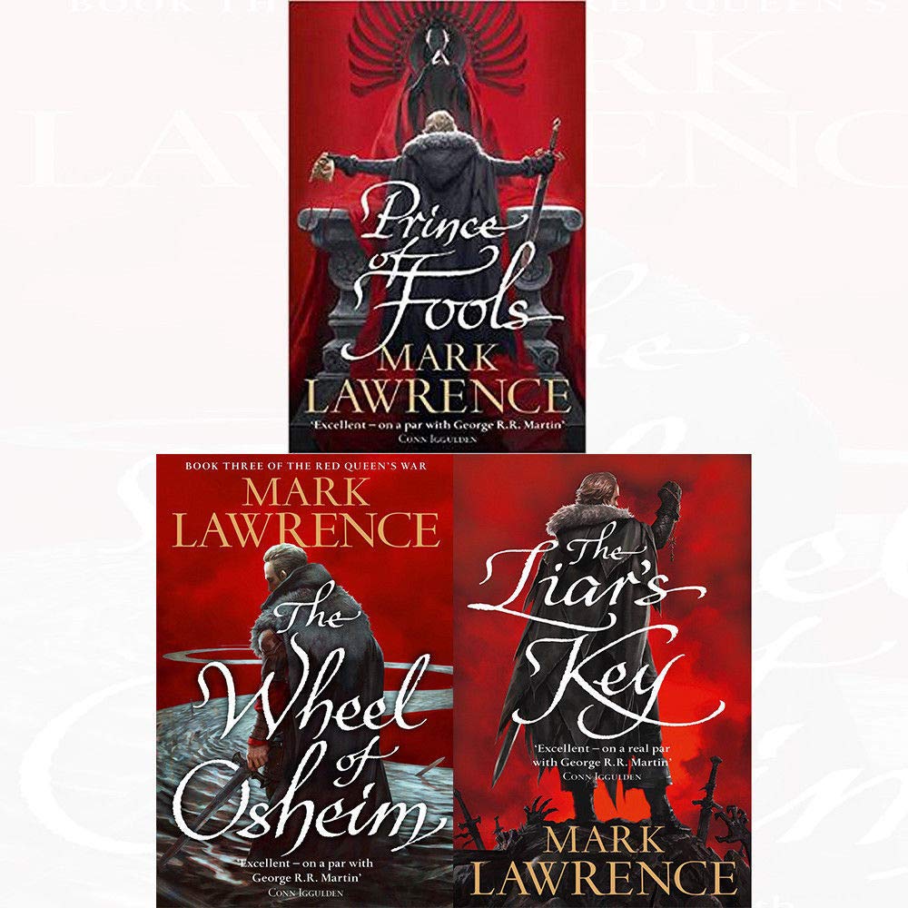 Mark Lawrence Red Queen's War 3 Bücherset-Sammlung Prince Of Fools, Liar's Key Fiction