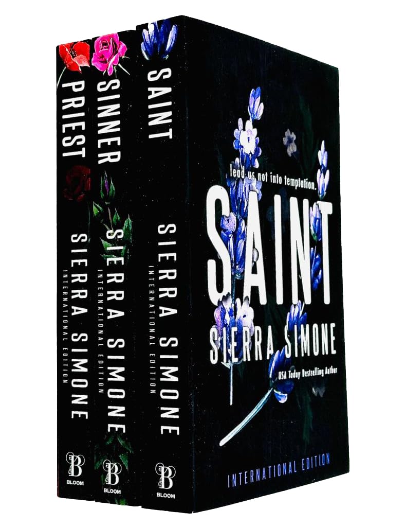 Sierra Simone Priest Trilogy Collection 3 Books Set (Priest, Sinner, Saint) Eroticism