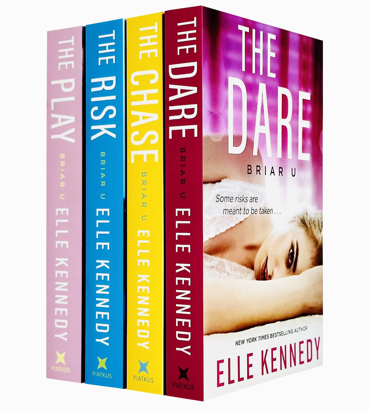 Briar U Series Books 1 - 4 Collection Set par Elle Kennedy (The Chase, The Risk, The Play & The Dare) book