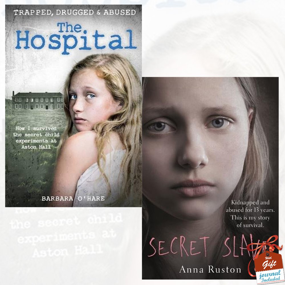 The Hospital and Secret Slave 2 Books Bundle Collection with Gift Journal – Wie ich die geheimen Kinderexperimente in Aston Hall überlebte, 13 Jahre lang entführt und misshandelt wurde. Das ist meine Detective & CSI