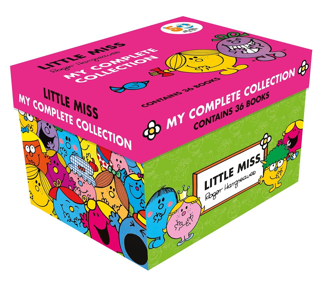 My Complete Little Miss 36 Books Collection Roger Hargreaves Box Set NEW 2018 Novels & Short Stories