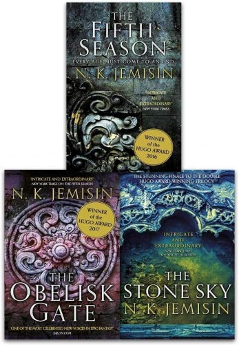 Broken Earth Trilogy Collection 3 Books Set By N. K. Jemisin (The Fifth Season, The Obelisk Gate, The Stone Sky) Books