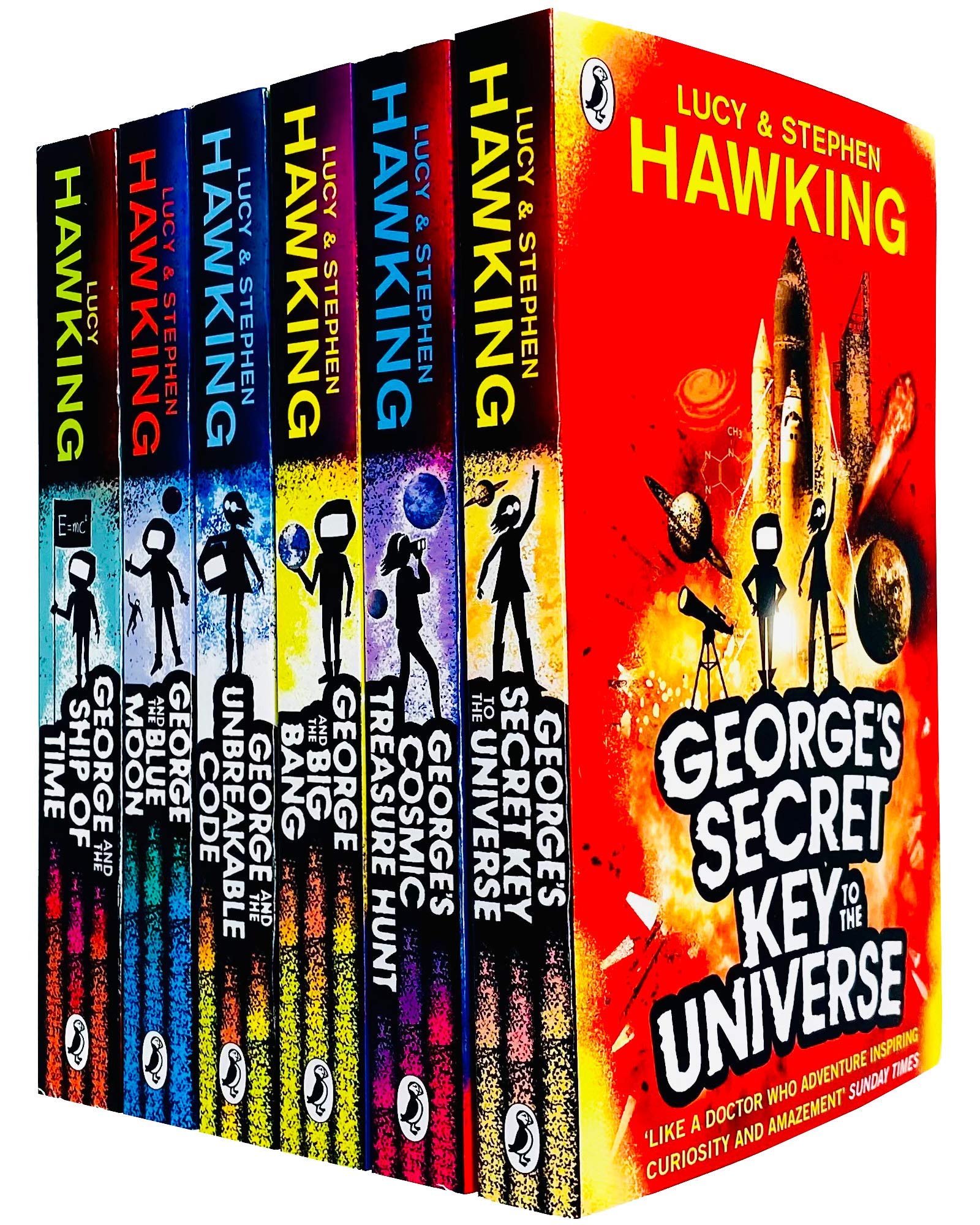 Stephen Hawking George's secret key to the universe series 5 books collection set Fiction