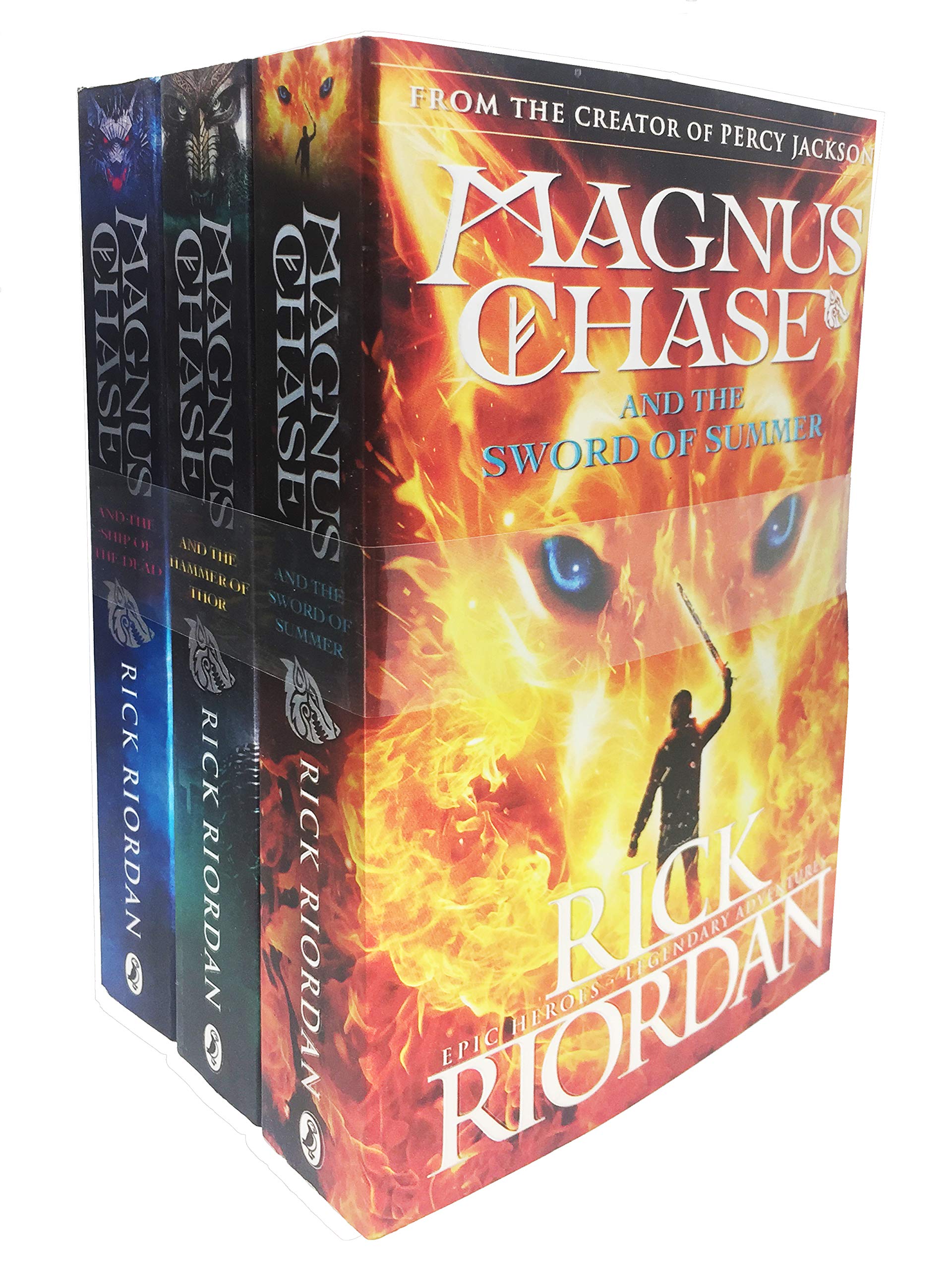 Rick riordan magnus chase collection 3 books set (magnus chase and the hammer of thor, sword of summer, ship of the dead ) book