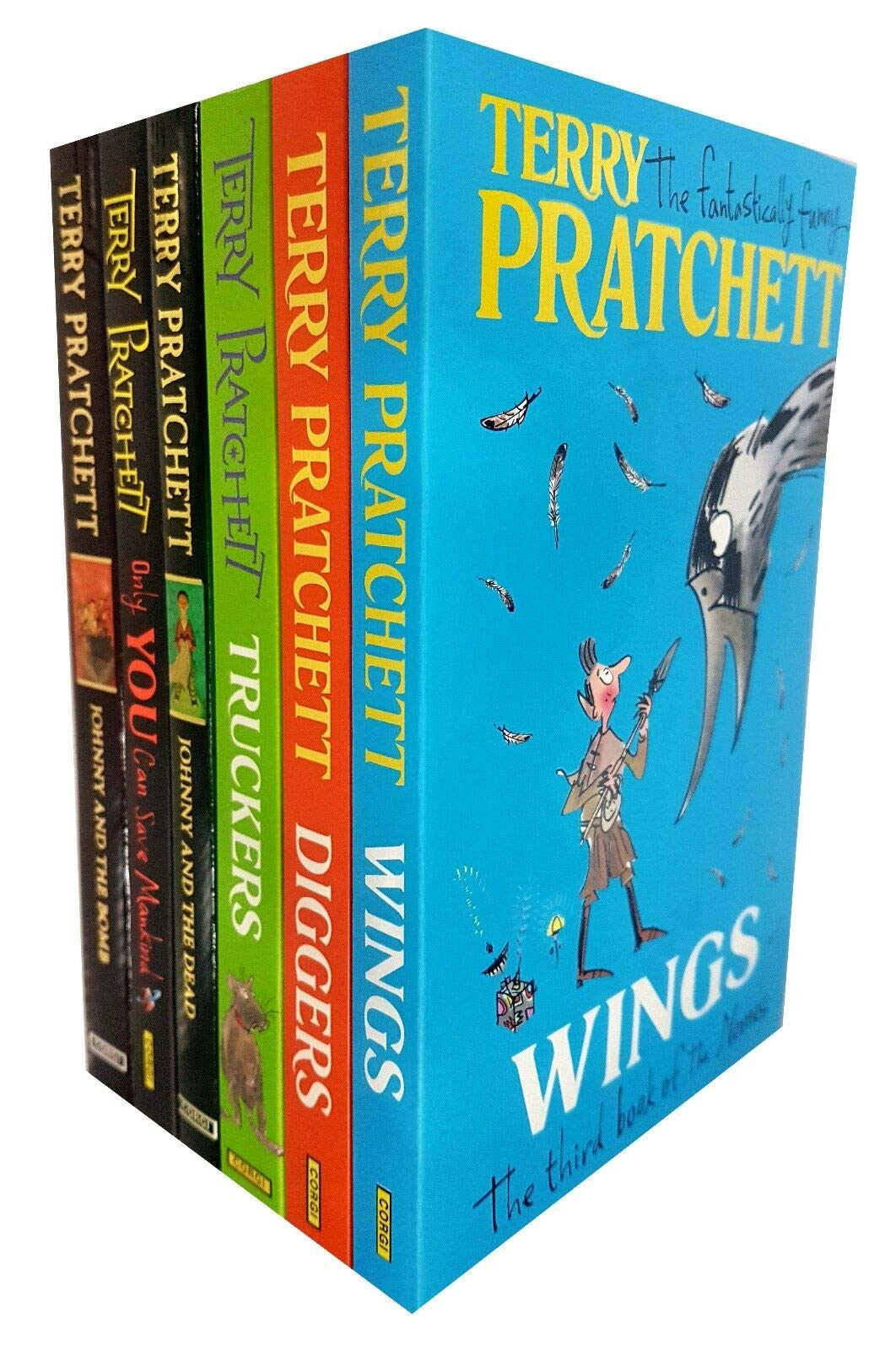 Terry pratchett bromeliad trilogy and johnny maxwell series collection 6 books set Books