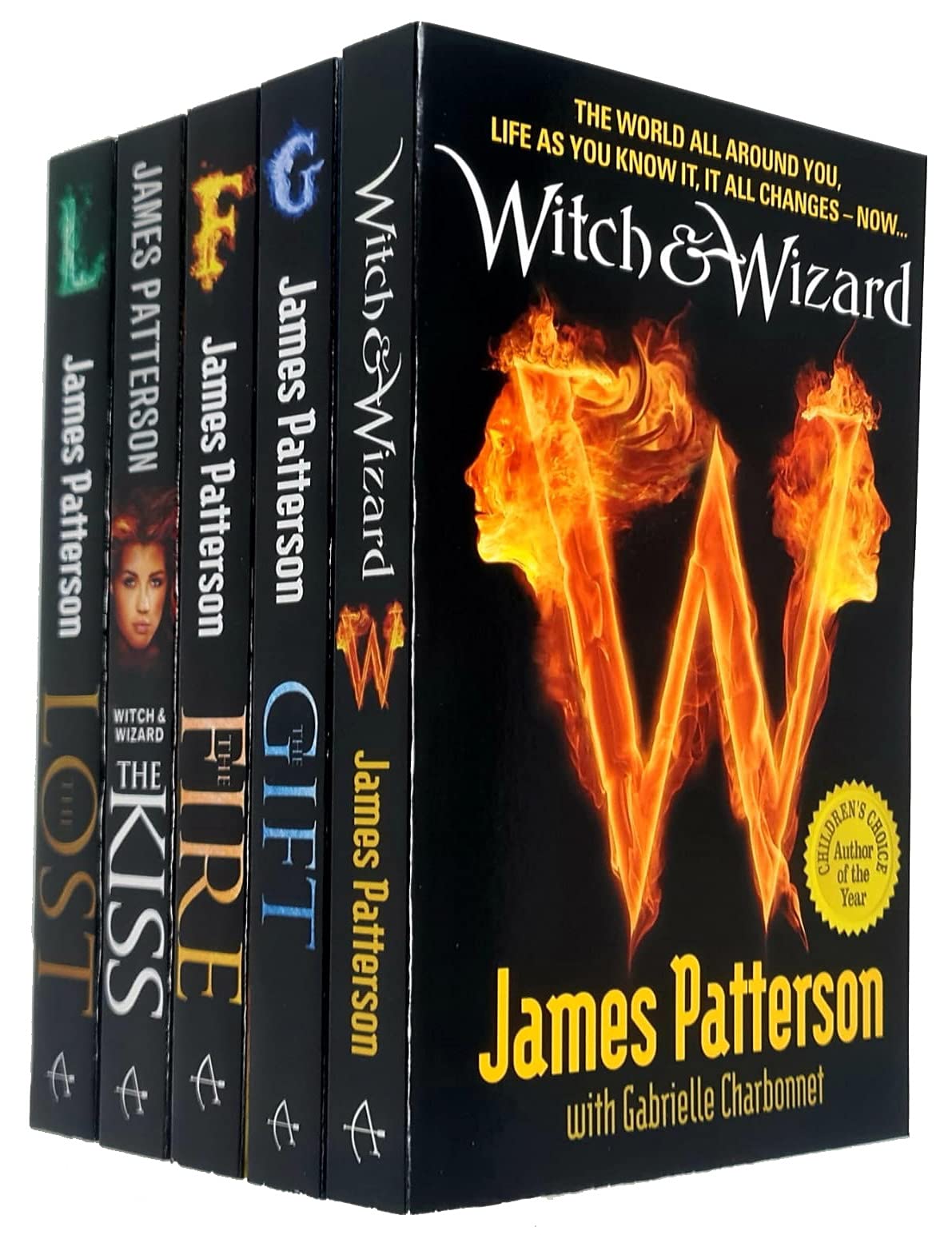 James patterson witch & wizard series 5 books collection set Books