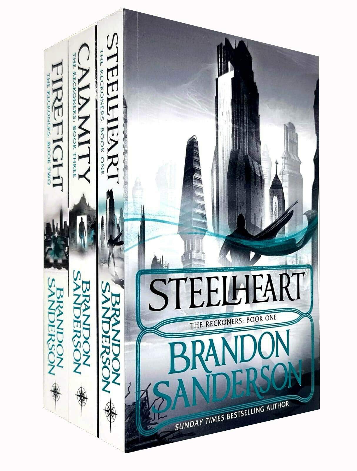 Brandon sanderson reckoners series 3 books collection set Superheroes