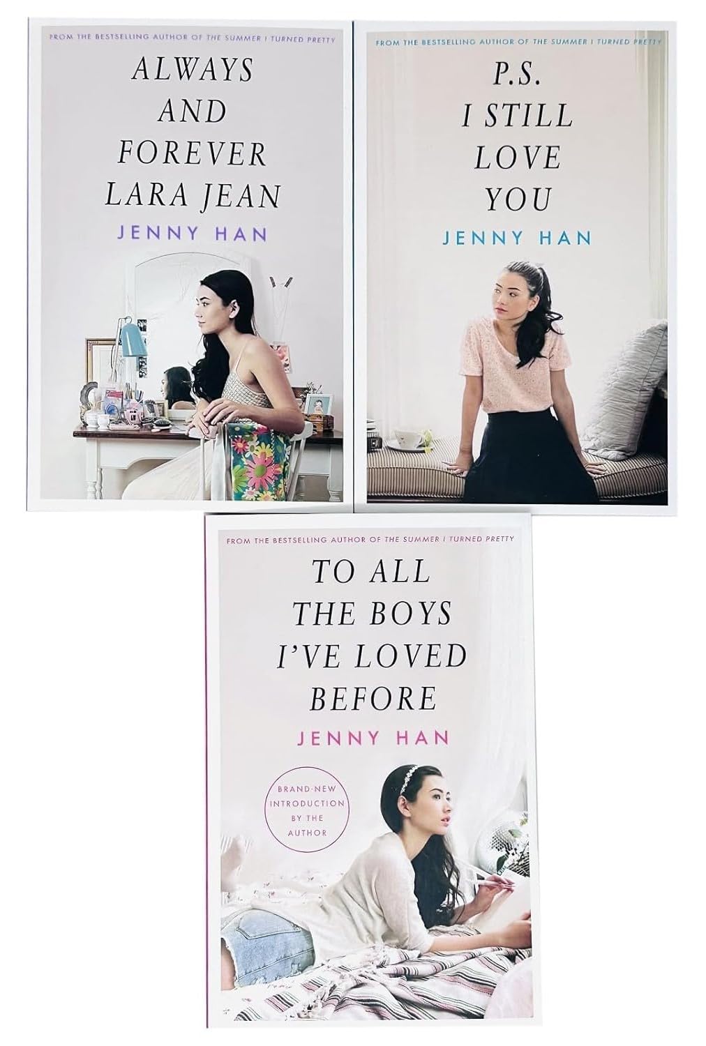 Always and forever, lara jean, to all the boys i've loved before and p.s. i still love you 3 books collection set Non-fiction