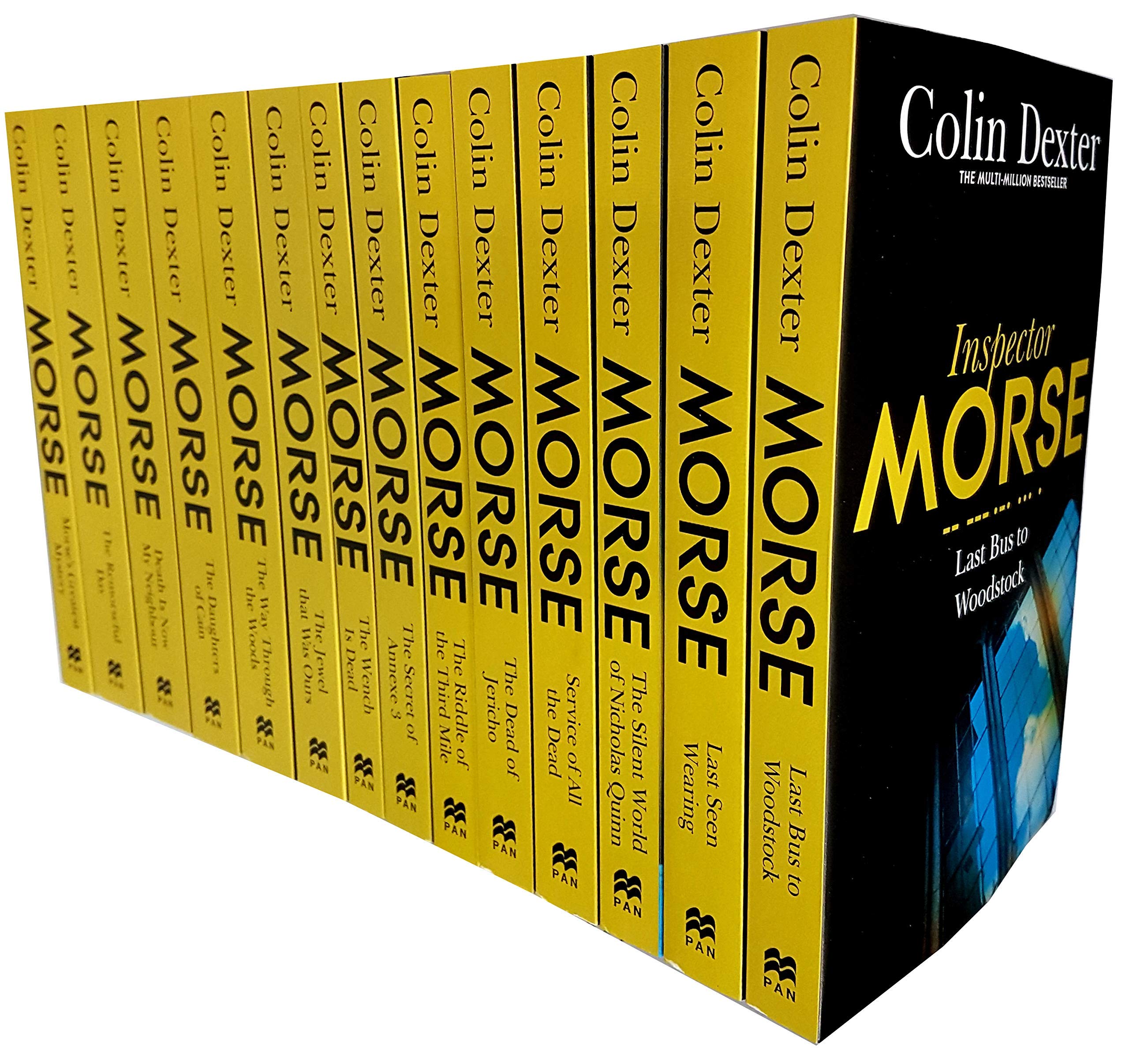 Inspector morse mysteries series colin dexter 14 books collection set pack Books