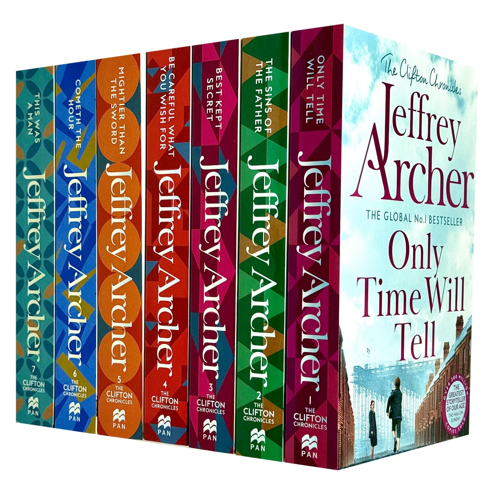 Jeffrey Archer The Clifton Chronicles Serie 7 Büchersammlungsset mit Geschenktagebuch Contemporary literature