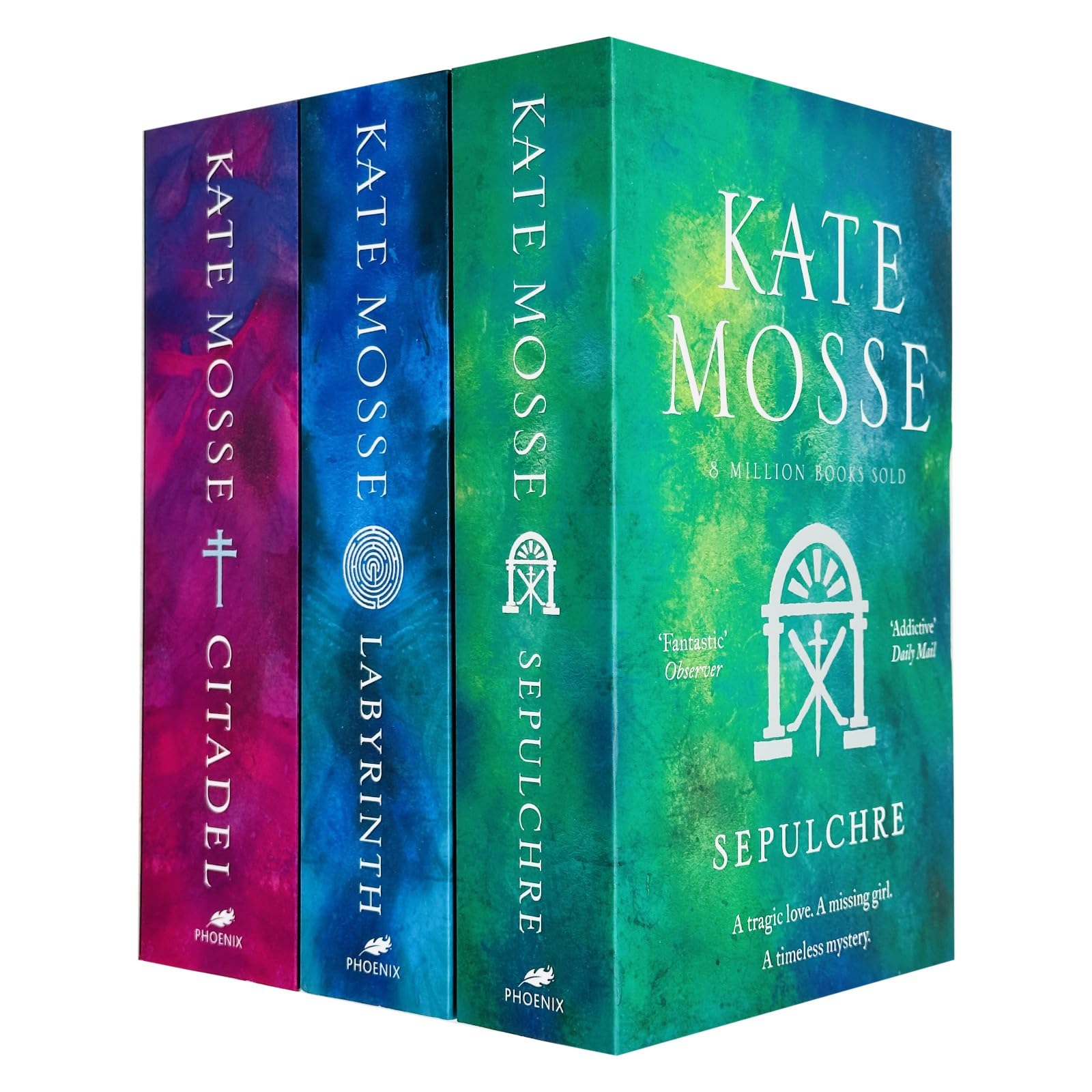 Kate mosse trilogy 3 books collection set (sepulchre, citadel, labyrinth) Contemporary literature