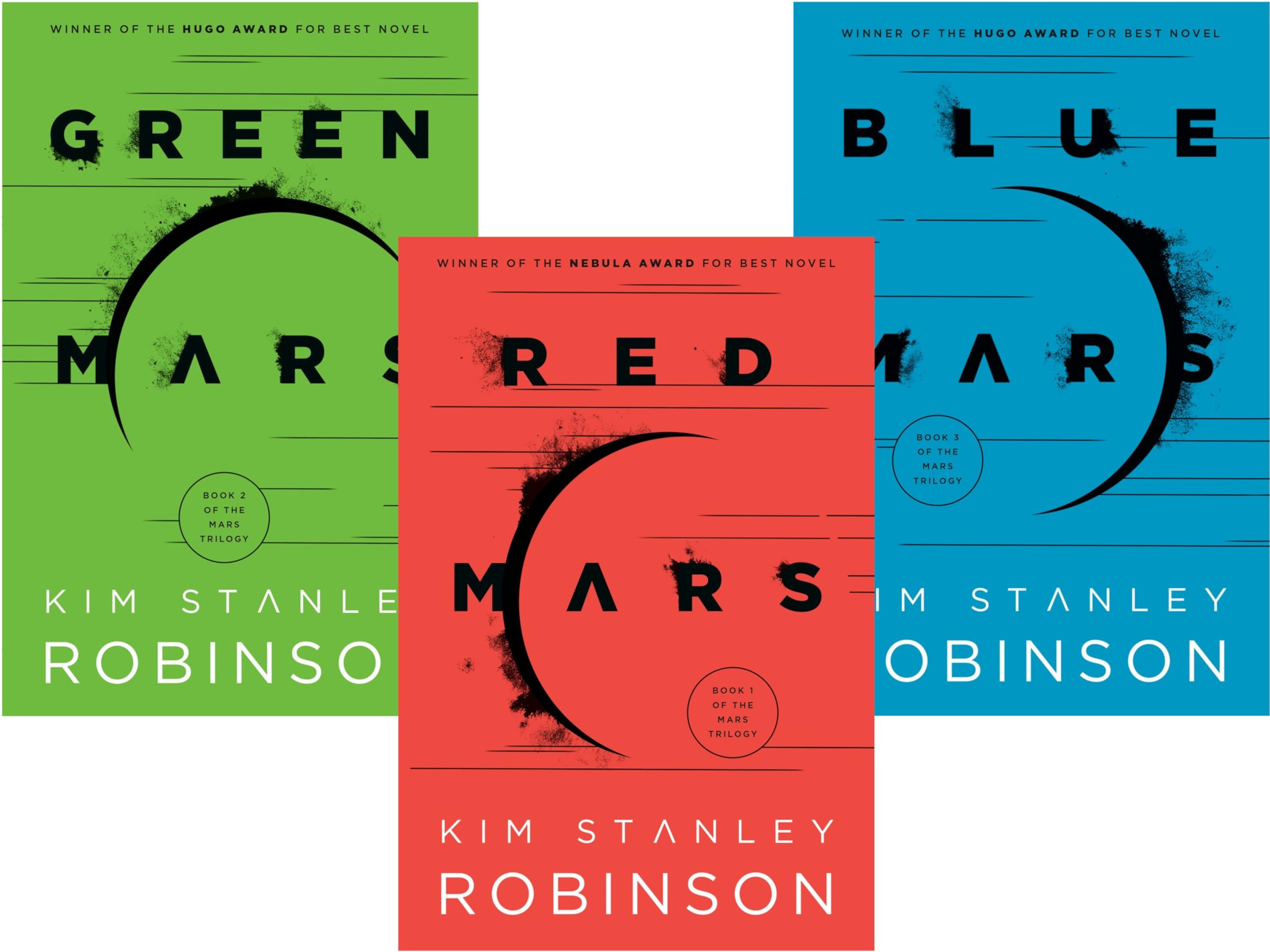 Kim stanley robinson mars trilogy 3 books collection set Contemporary literature