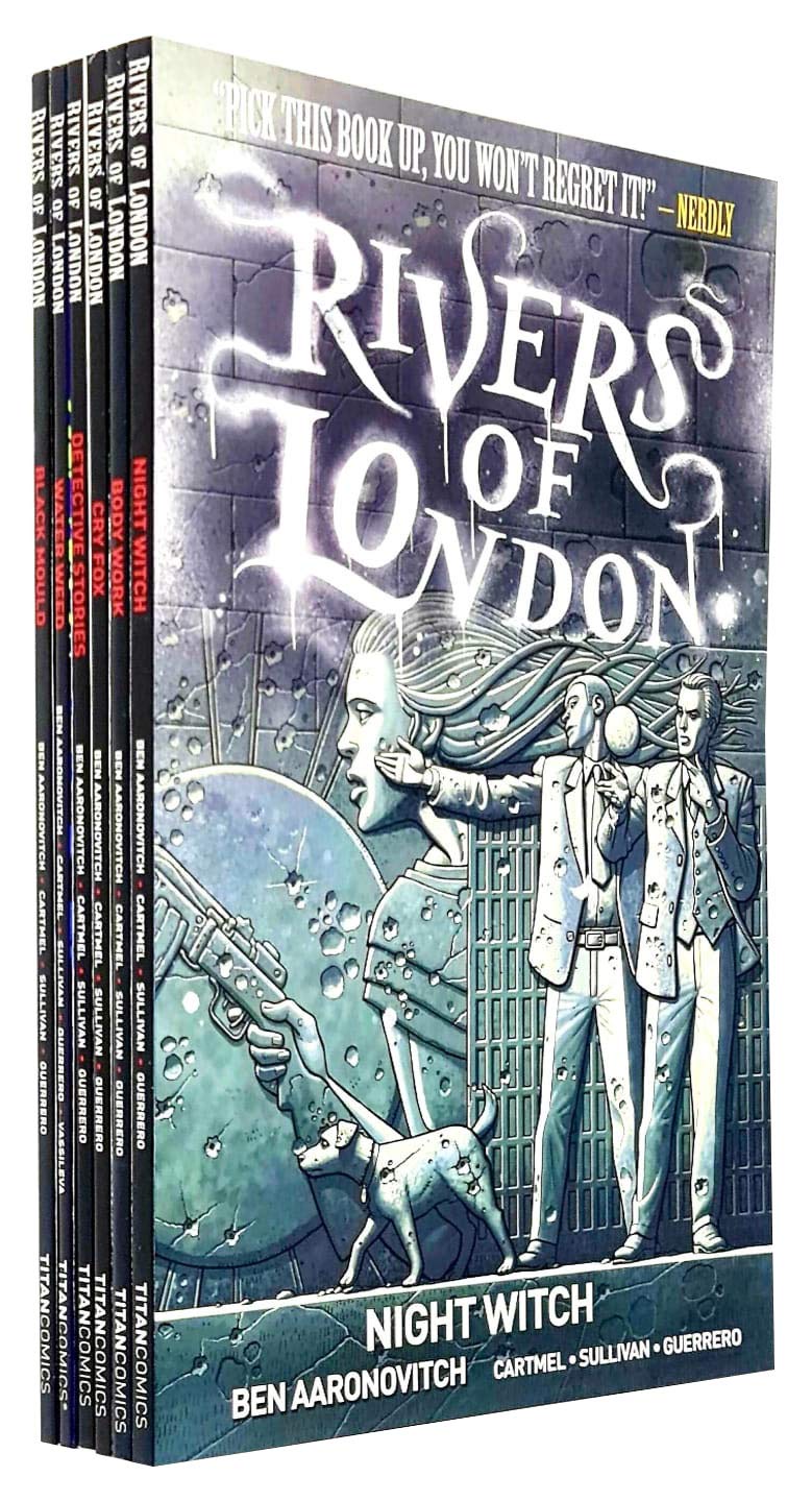 Rivers Of London Series (Vol 1-6) Ben Aaronovitch Collection 6 Books Set Contemporary literature
