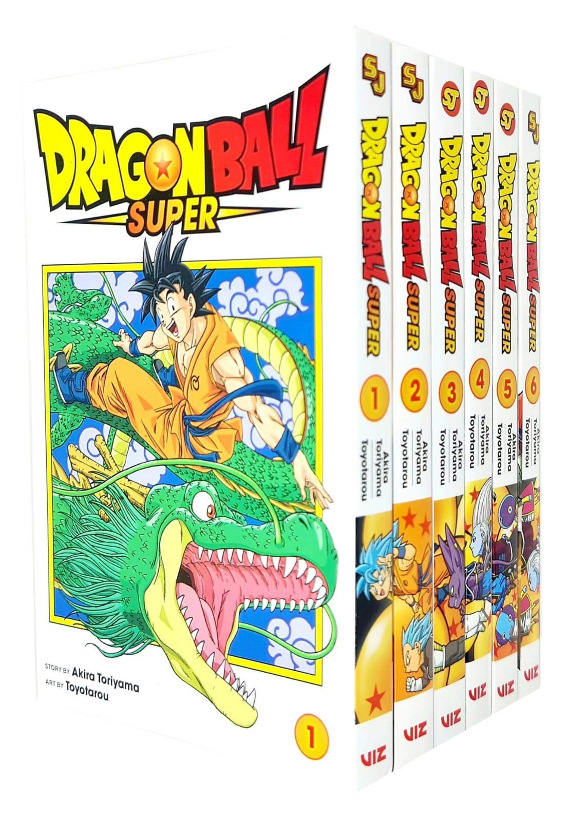 Dragon Ball Super Series 1 To 5 Books Collection Set (Warriors From Universe 6!, The Winning Universe Is Decided!, Zero Mortal Project!, Last Chance For Hope, The Decisive Battle! Farwell,Trunks!) Books