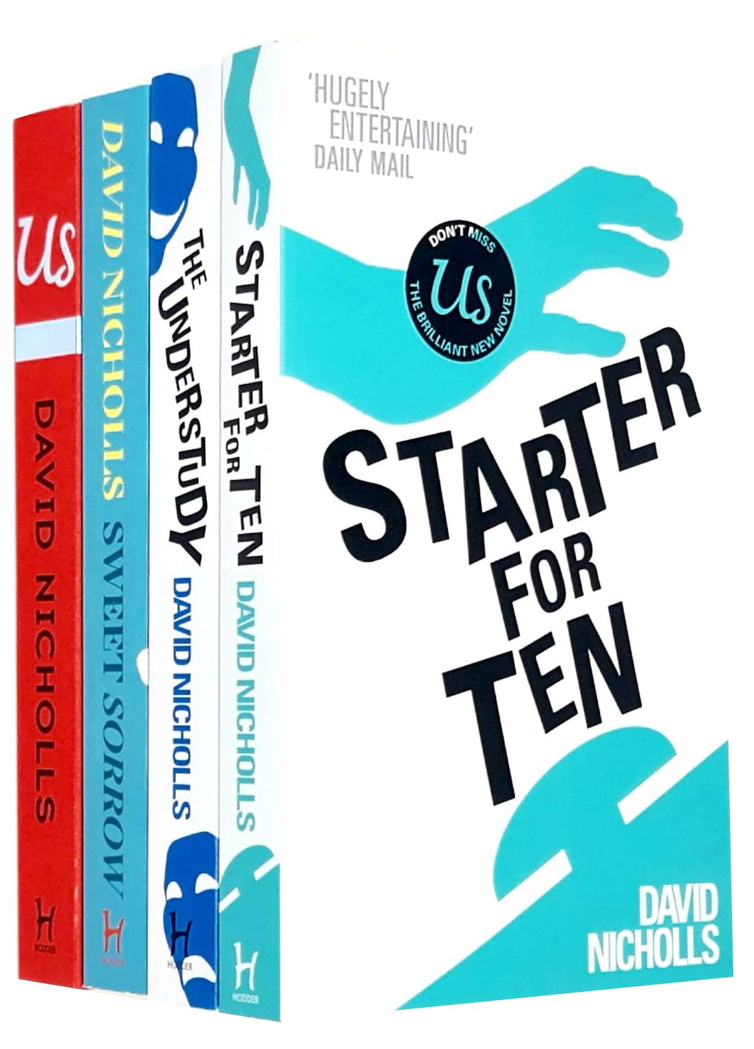 David Nicholls Collection 4 Books Set -Sweet Sorrow, Us, Starter for Ten, the Understudy. book