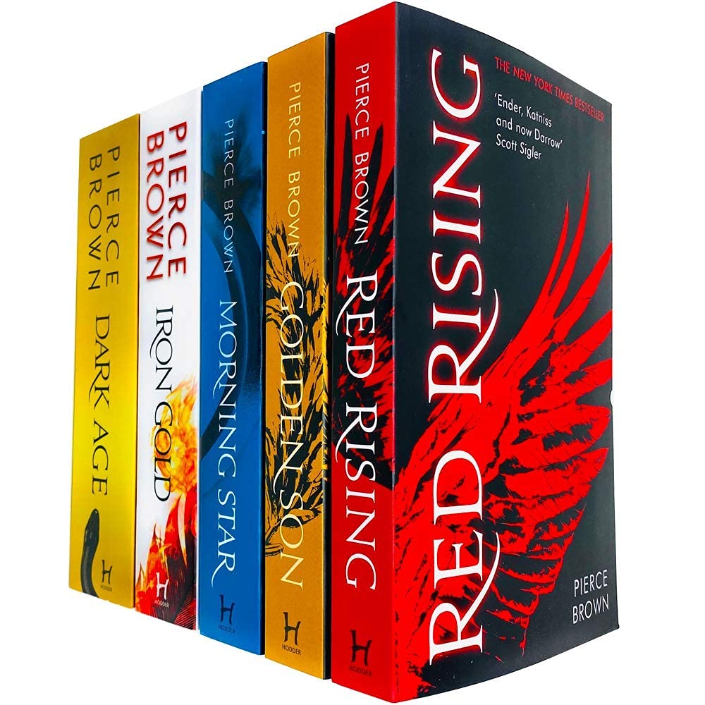 The Red Rising Series Collection 5 Books Set By Pierce Brown (Red Rising, Golden Son, Morning Star, Iron Gold, Dark Age) book