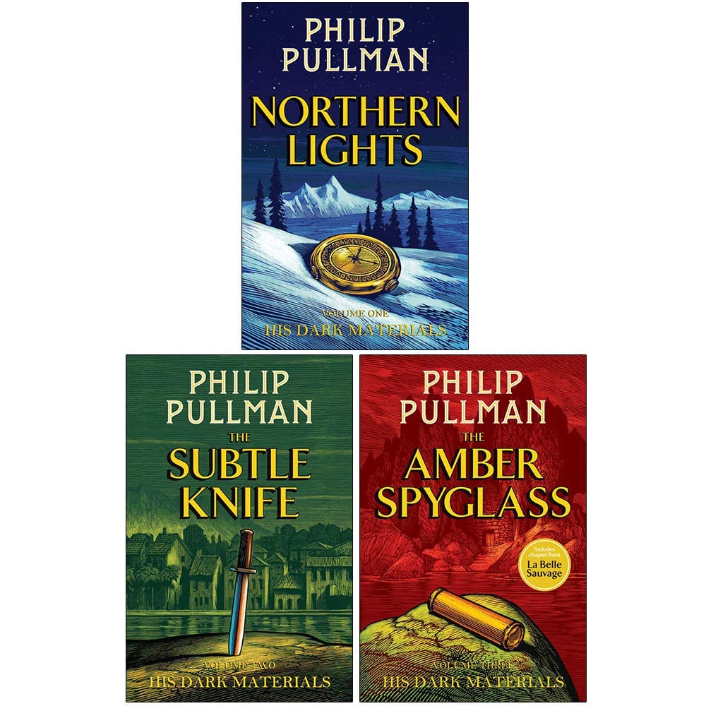 His Dark Materials Trilogy 3 Books Collection Set by Philip Pullman (Northern Lights, The Subtle Knife, The Amber Spyglas) Non-fiction