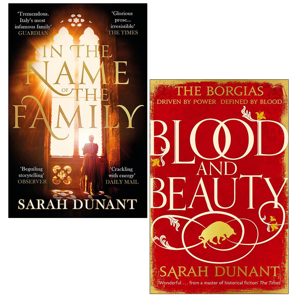 In The Name of the Family, Blood & Beauty Collection 2 Bücher Set von Sarah Dunant Humour & Satire