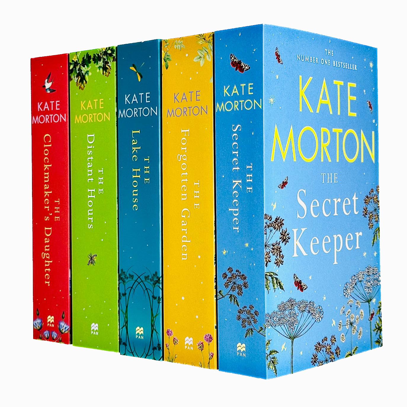 Kate Morton Collection 5 Books Set (The Clockmaker's Daughter, The Distant Hours, The Secret Keeper, The Lake House, The Forgotten Garden) Action & Adventure