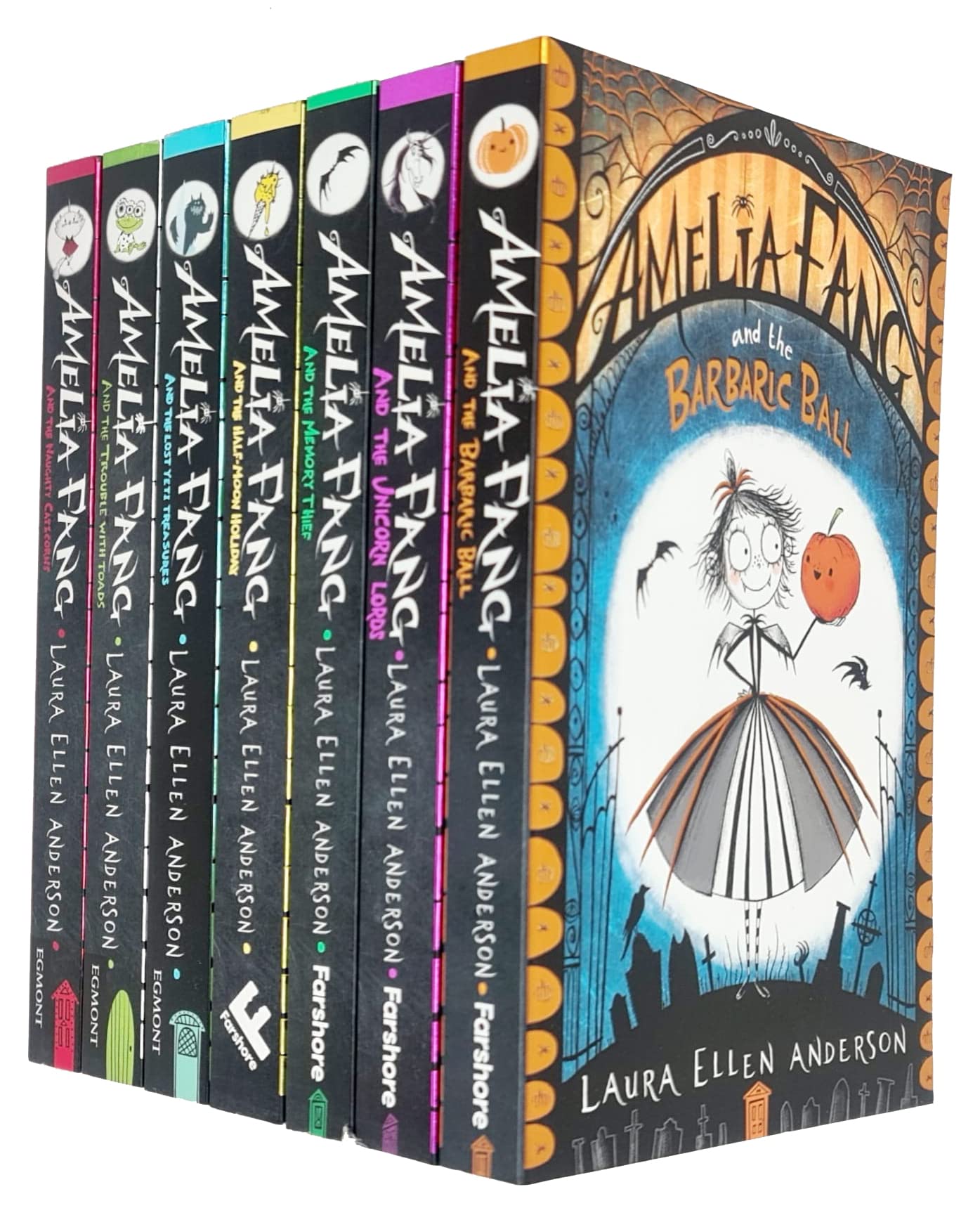 The Amelia Fang 7 Books Collection Set By Laura Ellen Anderson Novels & Short Stories