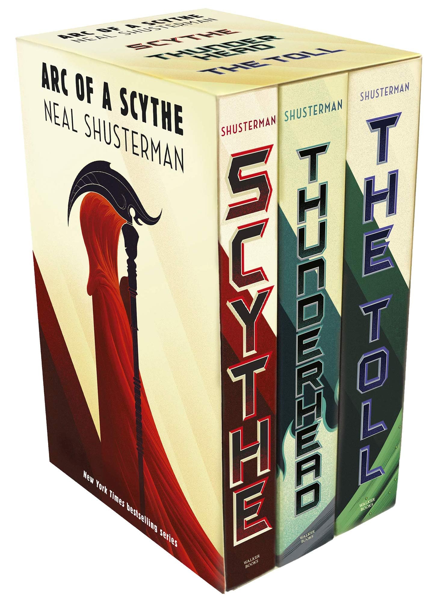 Arc of a Scythe Trilogy 3 Bücher Boxset-Sammlung von Neal Shusterman (Scythe, Thunderhead & The Toll) Contemporary literature
