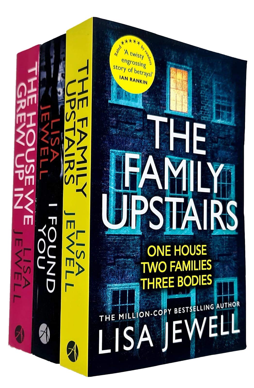 Lisa Jewell Collection 3 Books Set (The Family Upstairs, I Found You, The House We Grew Up In) Contemporary literature Books