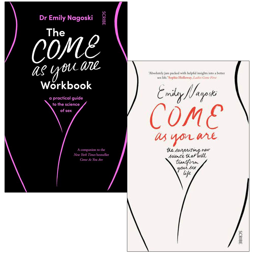 Das „Come As You Are“-Arbeitsbuch und das „Come as You Are“-Sammlungsset mit 2 Büchern von Emily Nagoski Partnership & Love